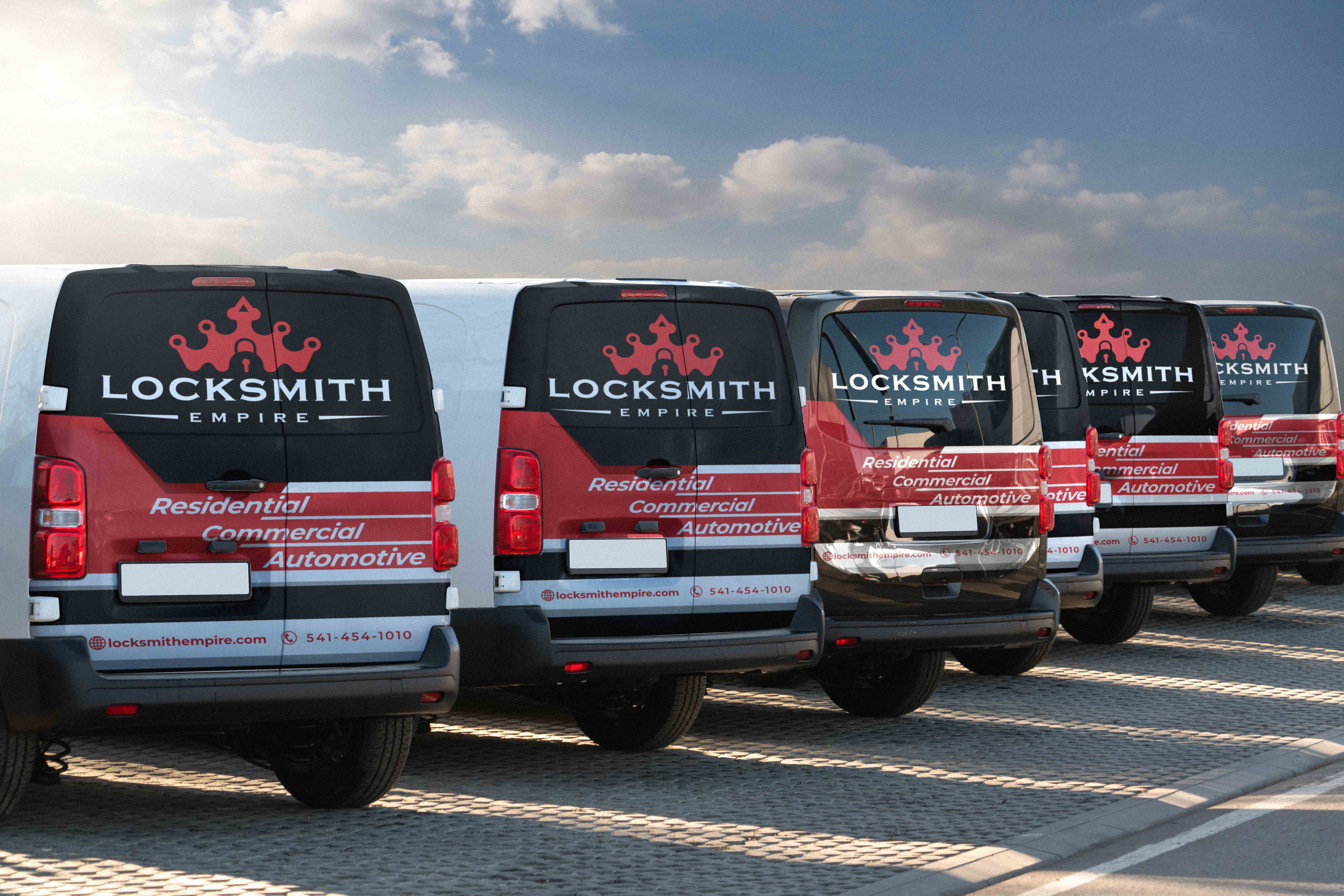 Locksmith empire company vans
